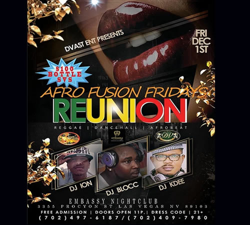 You are currently viewing Afro Fusion Fridays Reunion